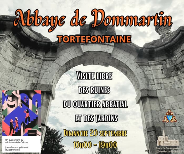 Visite du site de l'abbaye de Dommartin · photo 1