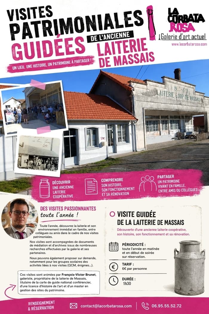 A la découverte de l'ancienne coopérative laitière de Massais et sa réhabilitation en cours · photo 1