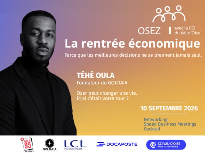 La Rentrée Économique 2026 : l’événement business incontournable du Val-d’Oise · photo 1