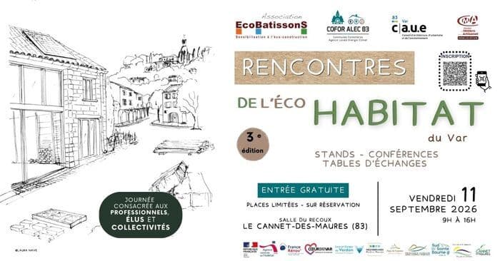 3èmes Rencontres de l'éco-habitat du Var - Journée dédiée aux élus et professionnels · photo 1