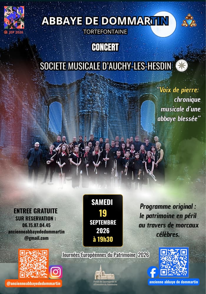 Voix de pierre : chronique musicale d'une abbaye blessée · photo 1