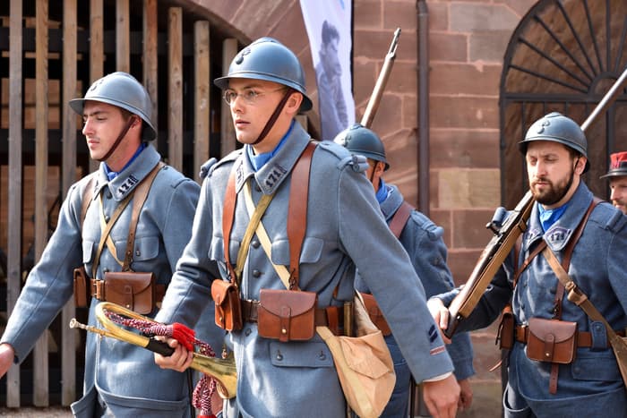 110e anniversaire de la bataille de Verdun et de l’introduction du casque Adrian · photo 1