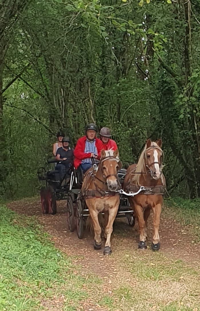 Randonnée équestre à Yvrac et Malleyrand · photo 1
