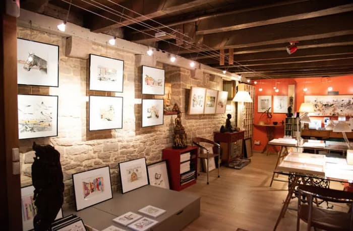 Visite de l'atelier d'artiste de Jean-François Louis · photo 1