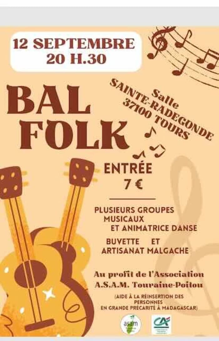 Bal folk au profit de l'ASAM Touraine Poitou · photo 1
