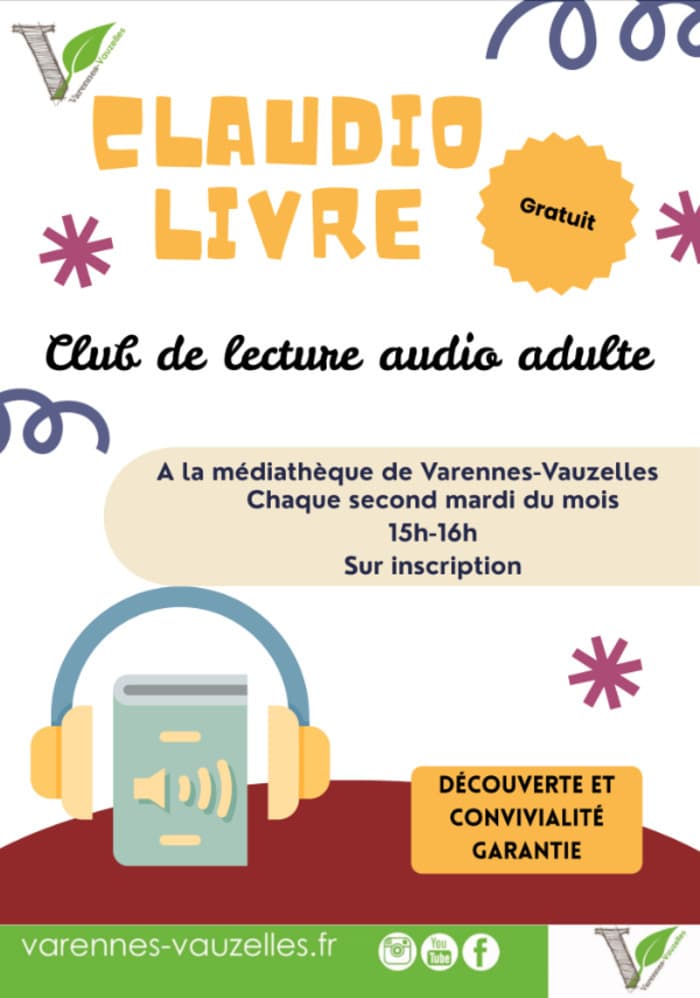 Le Claudio livre – Club de lecture audio 📚🎧 · photo 1