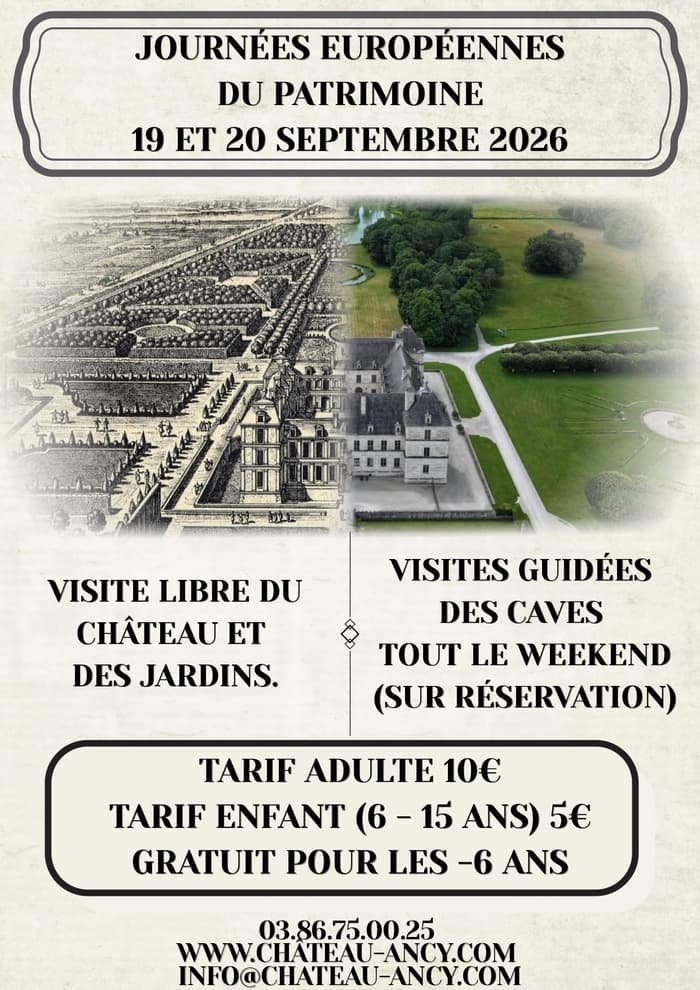 Visite du château d'Ancy-le-Franc et de ses caves · photo 1