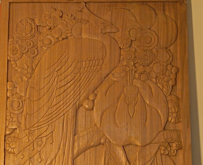 Visite de l'atelier d'une sculptrice sur bois · photo 1