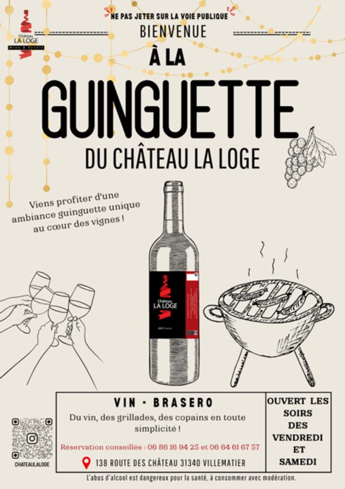Bienvenue à la Guinguette du Château La Loge · photo 1