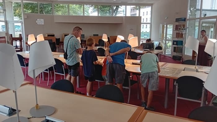 Visite en famille des Archives · photo 1