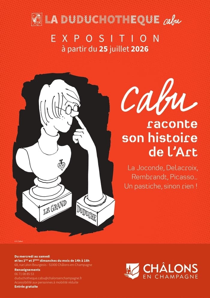 Venez découvrir l'exposition « Cabu raconte son histoire de l’Art » ! · photo 1