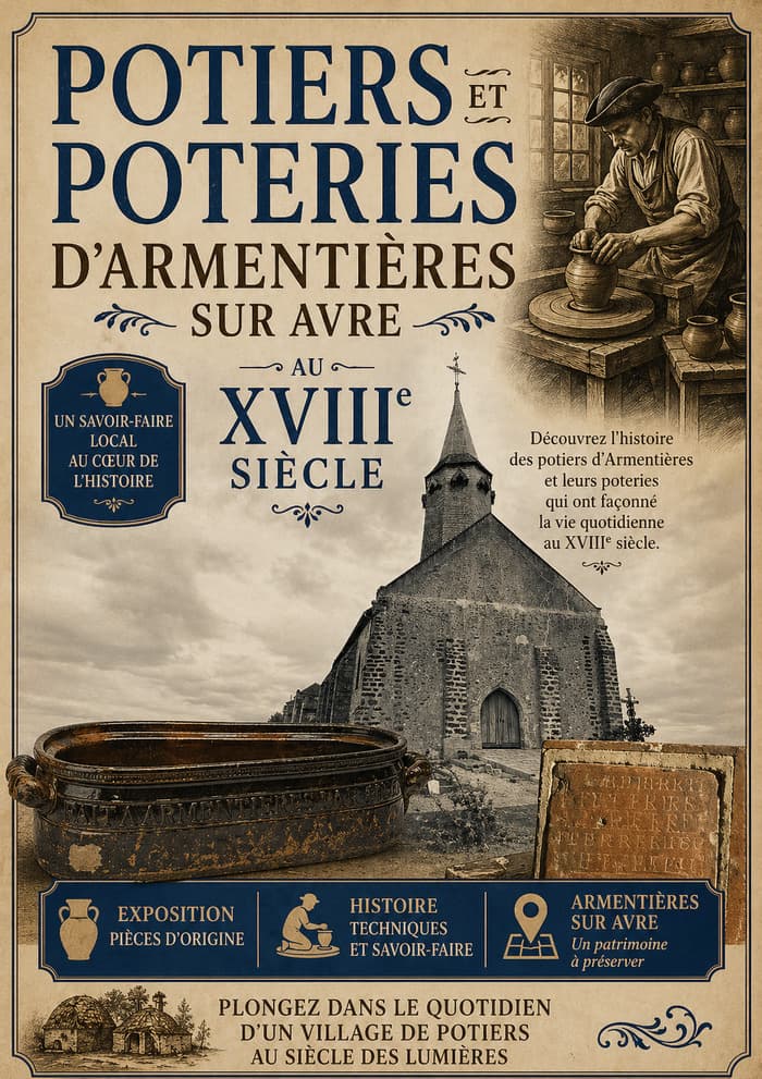 Exposition : potiers et poteries d'Armentières-sur-Avre · photo 1