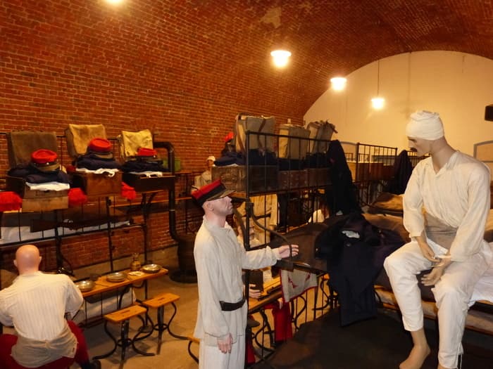 Visite libre du fort de Leveau · photo 1