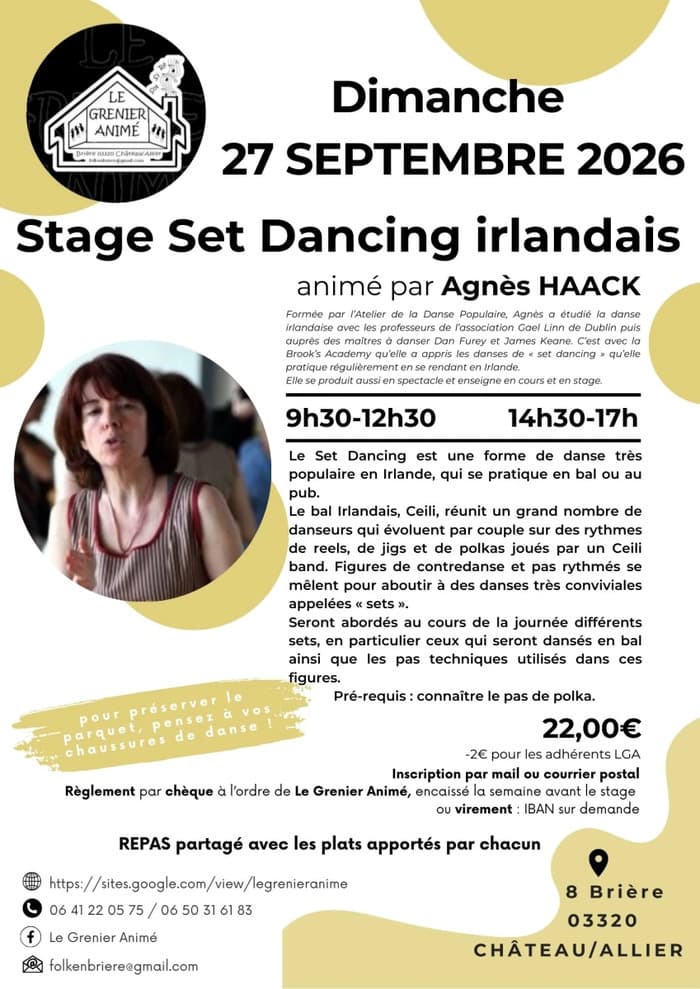 stage de Set Dancing irlandais · photo 1