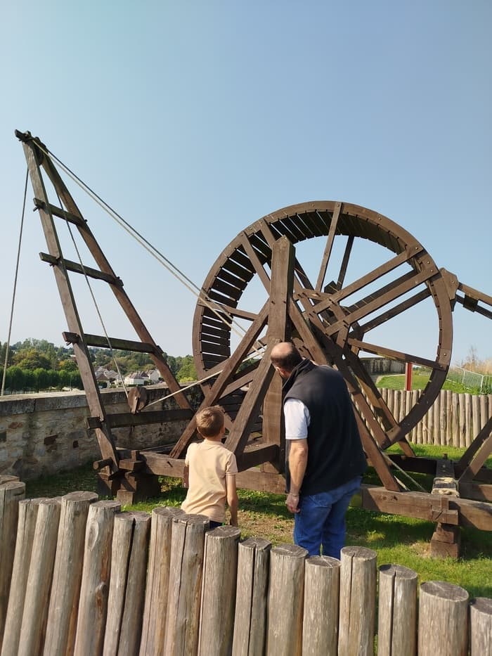 Démonstration : explications et manipulation de l'engin de levage "L'Opportune" · photo 1