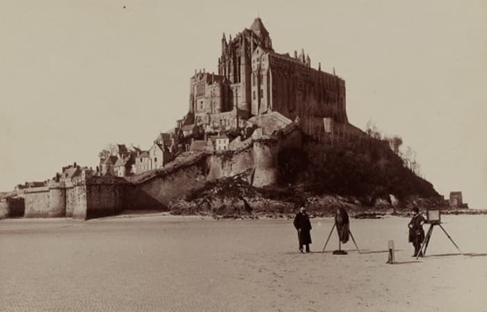 Exposition Le Mont Saint-Michel dans l’œil des photographes. Les pionniers et les grands maîtres du XXe siècle · photo 1