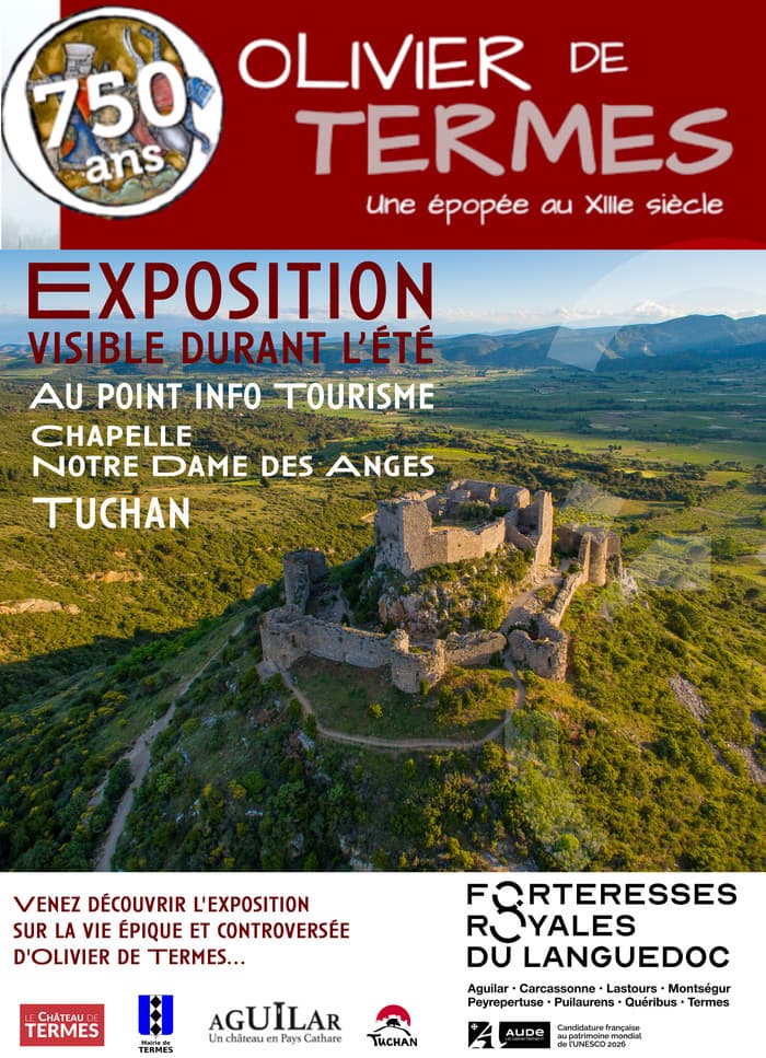 Exposition au château d'Aguilar : la vie d'Olivier de Termes · photo 1