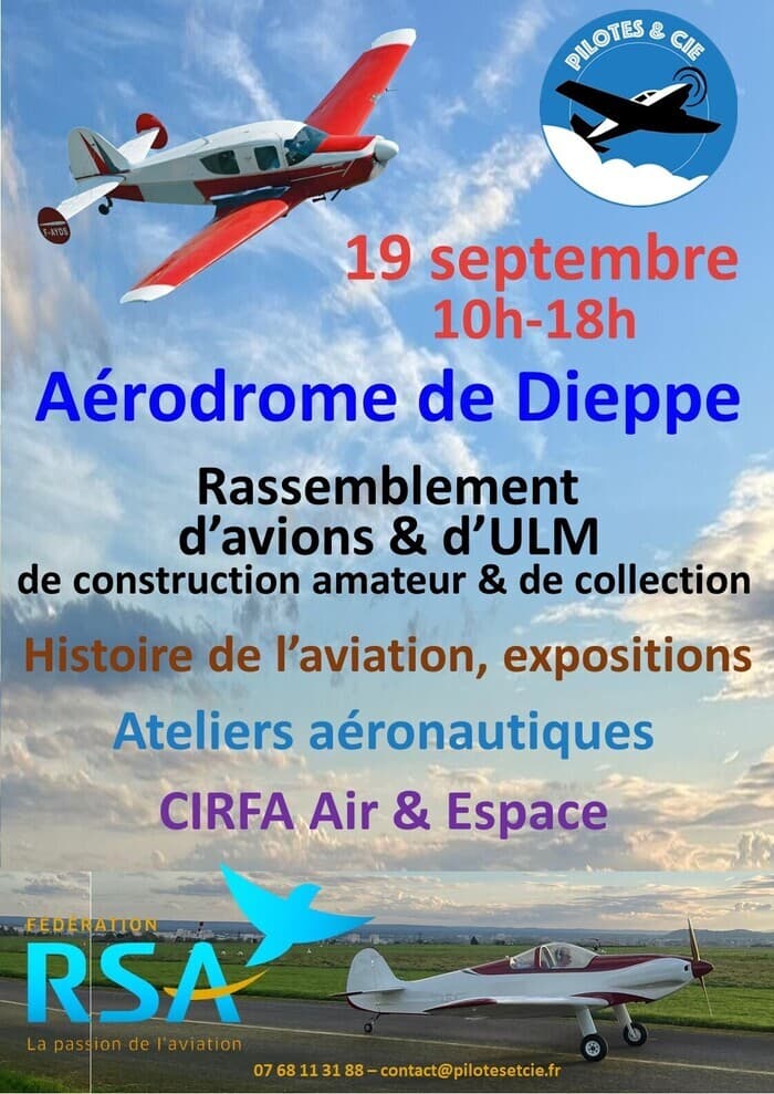 Exposition sur l'histoire de l'aviation autour de Dieppe · photo 1