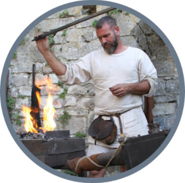 Démonstrations et initiation à la forge avec "La Forge de L'Osencame" · photo 1