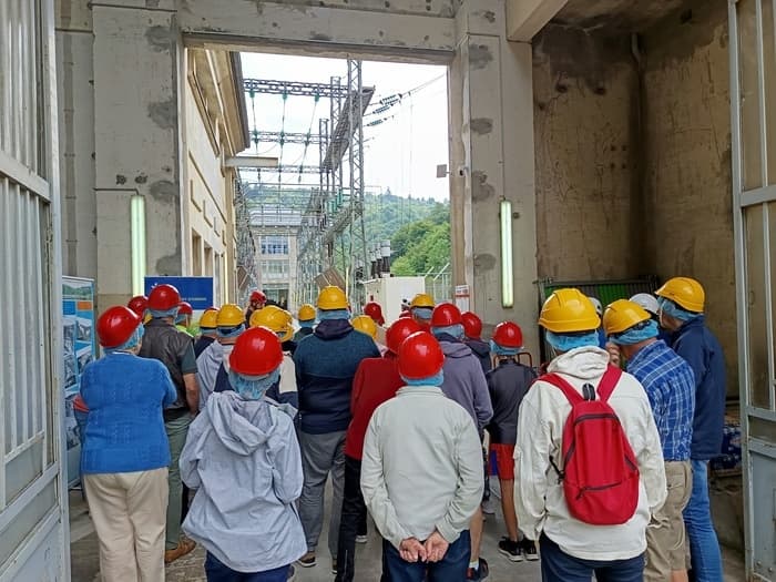 Visite de la centrale hydroélectrique du Vintrou · photo 1