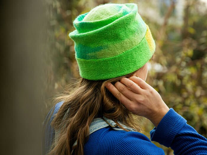 Béret ou chapeau en feutre · photo 1