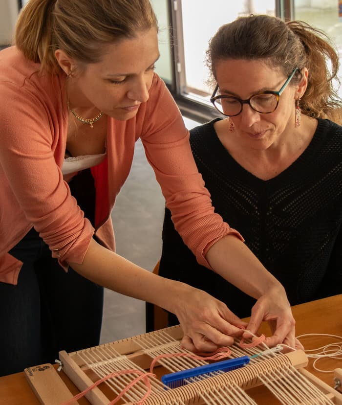 Ateliers d'initiation au tissage de tapis · photo 1