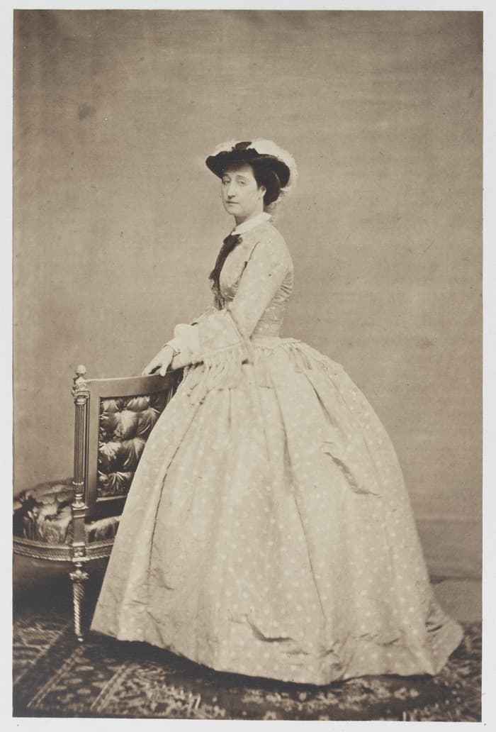 L’impératrice Eugénie en robe à pois · photo 1