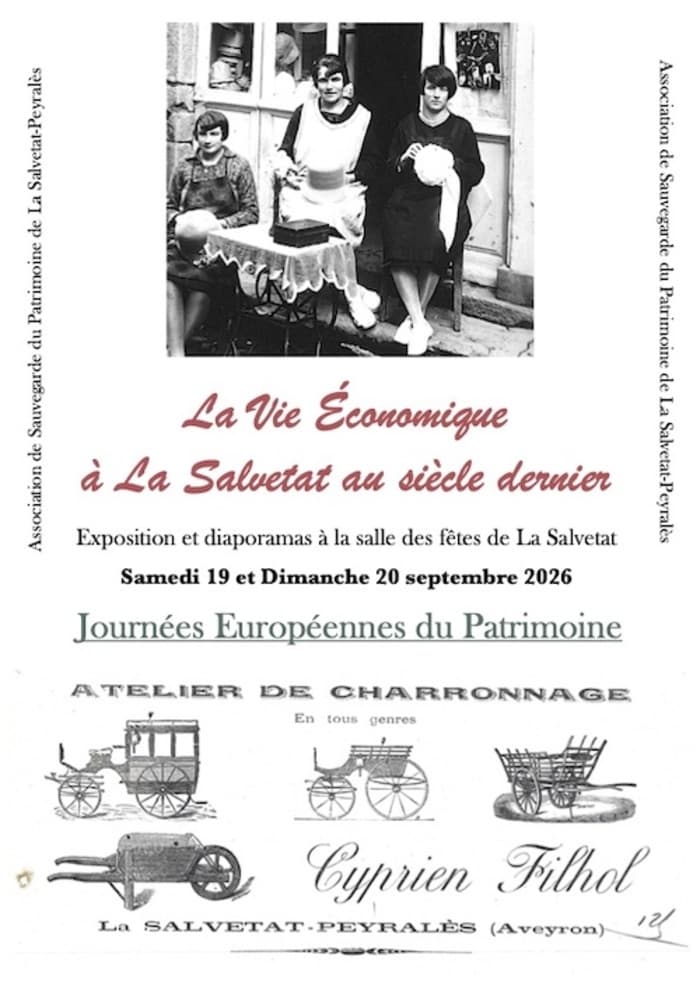 Exposition : "La vie économique à La Salvetat au siècle dernier" · photo 1