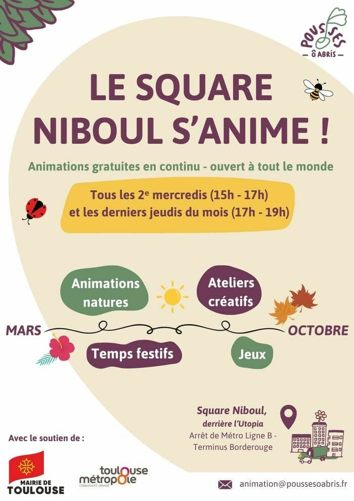 Animations bimensuelles au square Niboul · photo 1