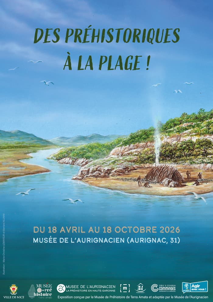 Exposition temporaire " Des préhistoriques à la plage ! " · photo 1