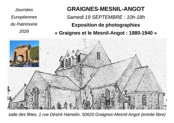 Exposition de photographies : Graignes et le Mesnil-Angot - 1880-1940 · photo 1