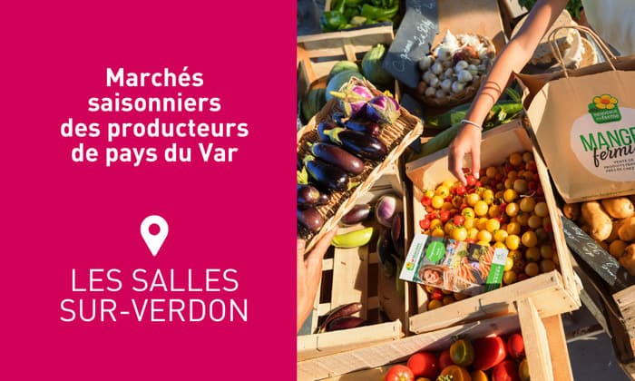 83 - Marchés des Producteurs de Pays des SALLES-SUR-VERDON · photo 1
