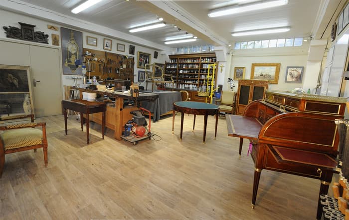 Visite de l'atelier Laurent Fenneteau · photo 1