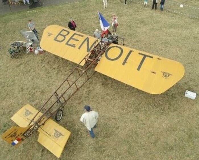 Réplique de l'avion Blériot XI · photo 1