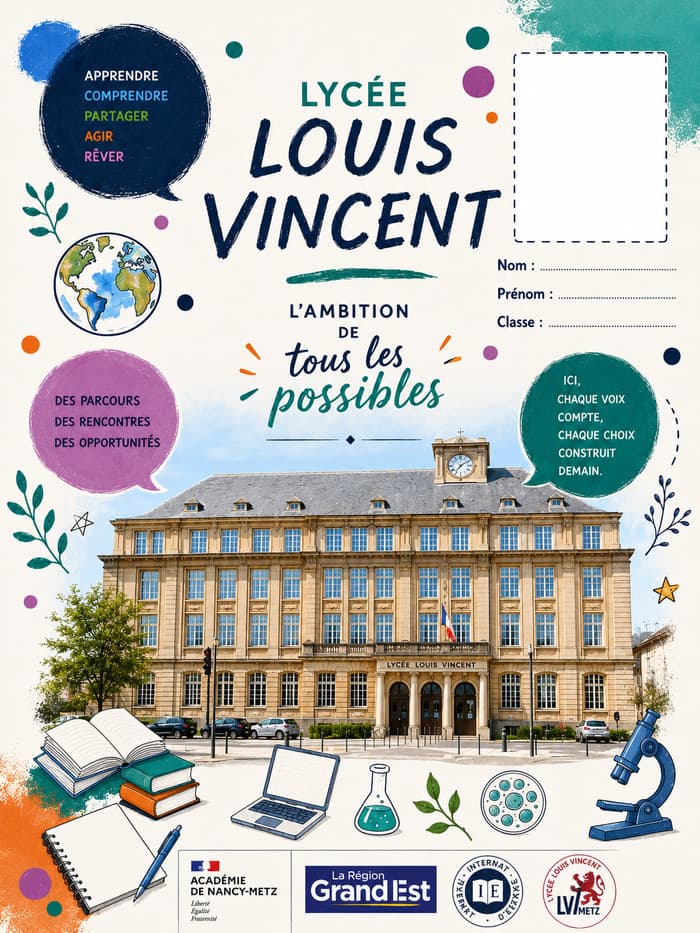 Visite du lycée Louis Vincent à Metz · photo 1