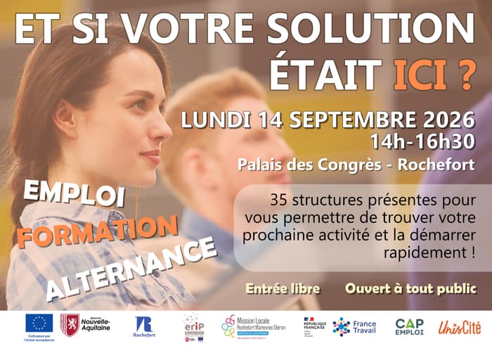 ET SI VOTRE SOLUTION ETAIT ICI ? · photo 1