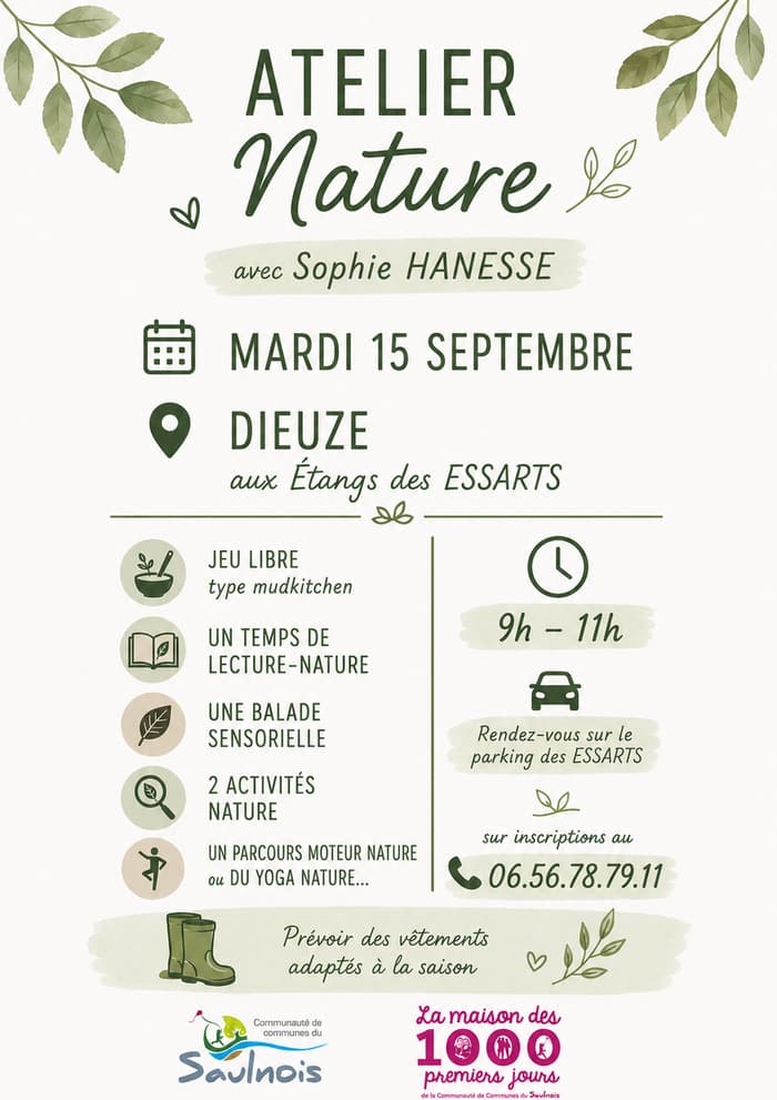 Un moment en pleine nature pour les tout-petits et leurs familles ! · photo 1