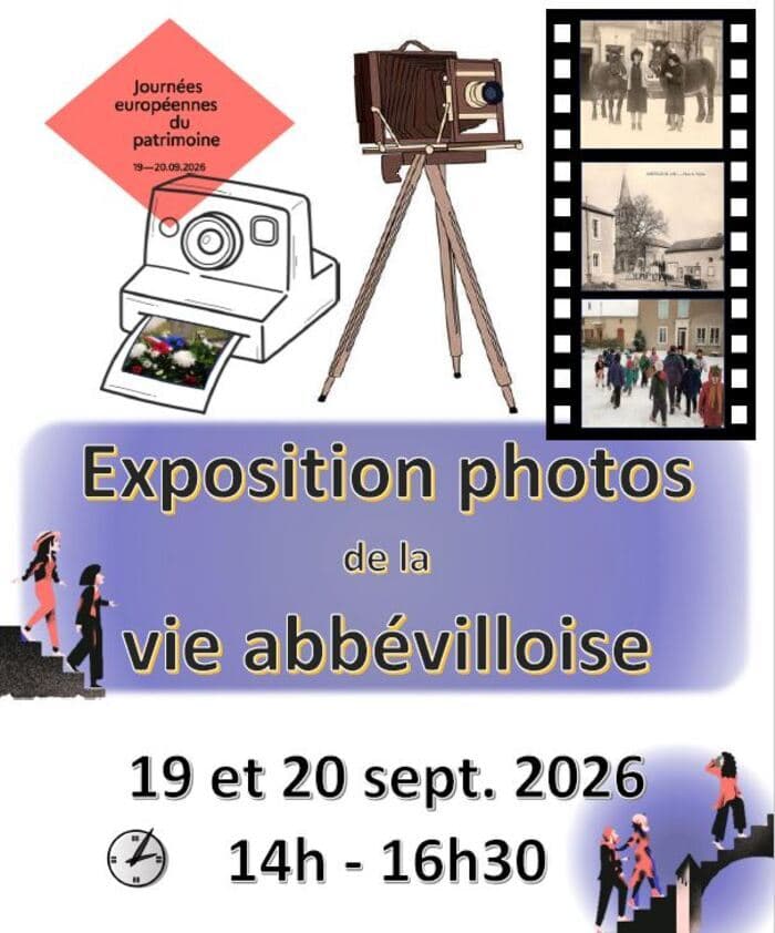 Exposition photos sur la vie abbévilloise · photo 1