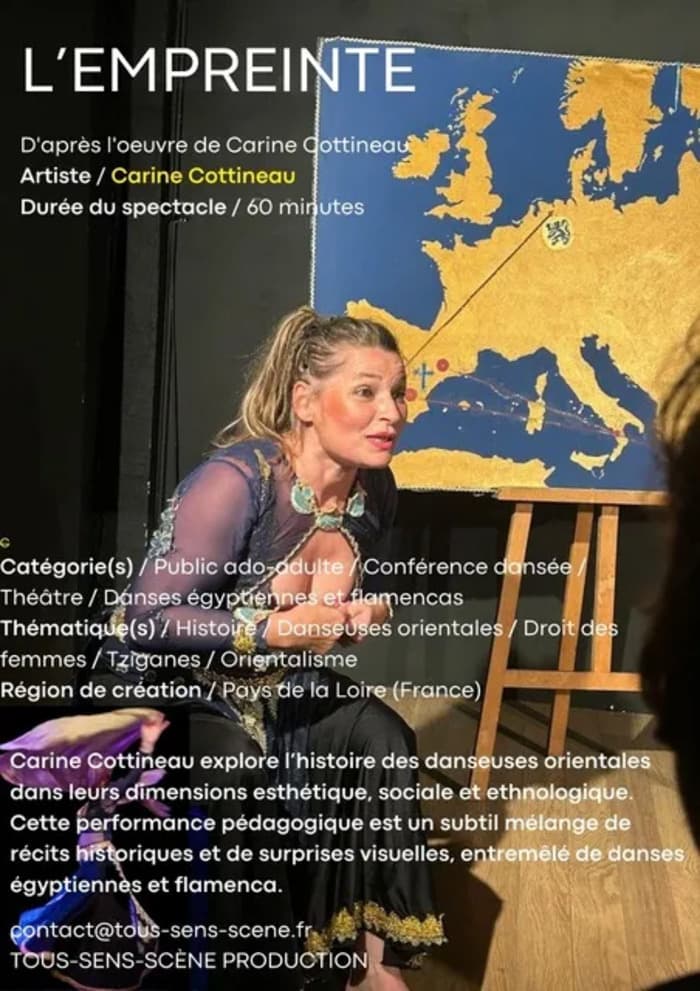 Spectacle théâtral avec Carine Cottineau dans une grange à Gex – 10 sept · photo 1