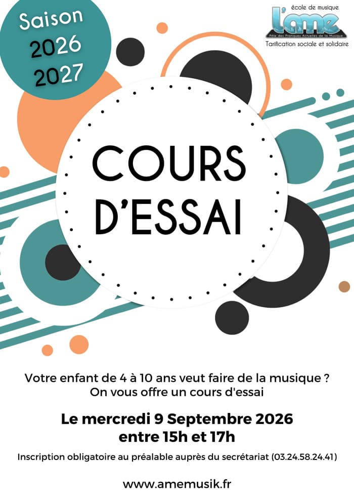 Cours d'essai - AME · photo 1