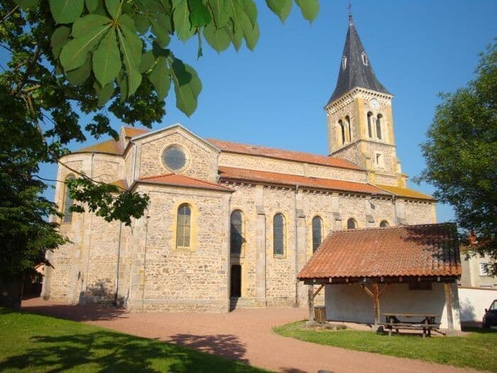 Visite de l'église de Saint-Germain-Lespinasse · photo 1