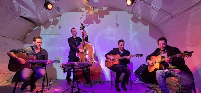 COQUETTE & NITCHO REINHARDT feat. VINCENT MILLIOUD & DAMIEN CONVERSET + DJANGO NIGHT & JAM · photo 1