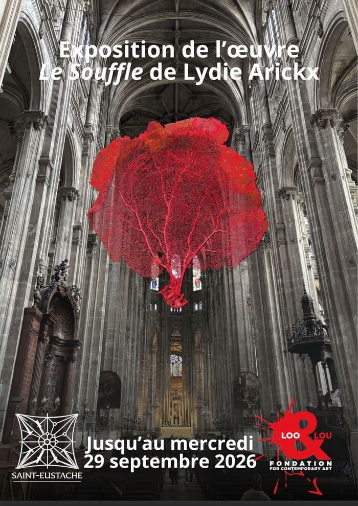 Exposition du Souffle de Lydie Arickx à l'église Saint-Eustache · photo 1
