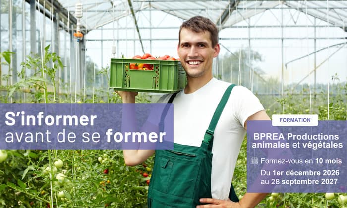 S'informer avant de se former - BPREA Productions animales et végétales · photo 1