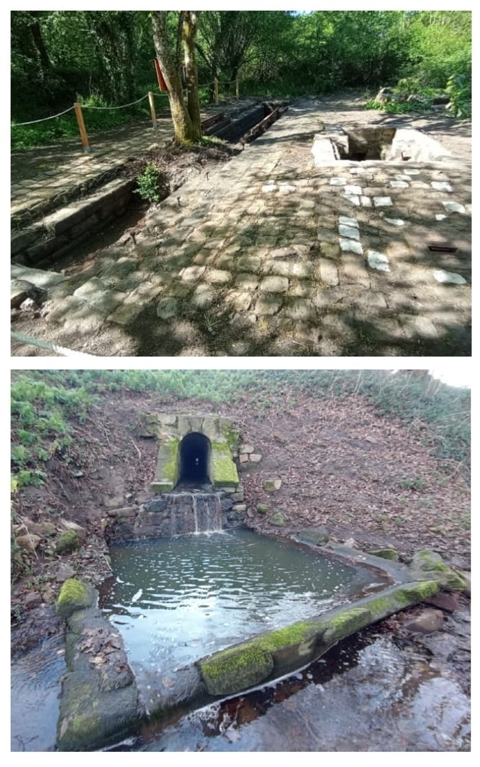 Visite commentée du patrimoine réhabilité :
pont tournant, fosse à piquer, socle de grue hydraulique, lavoir · photo 1