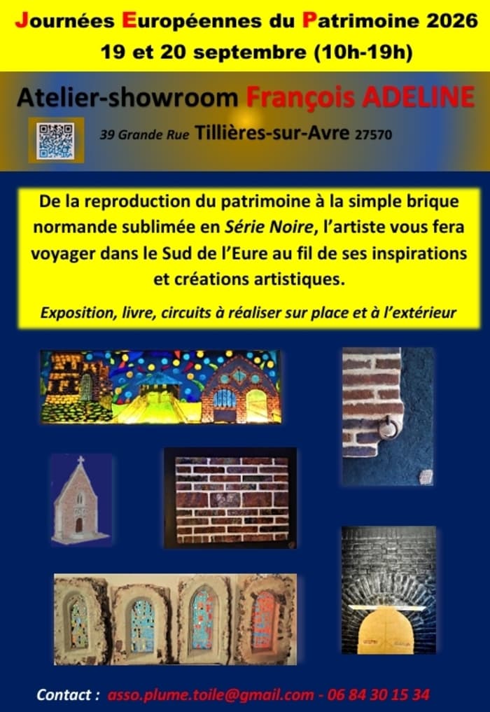 Exposition : François Adeline ranime le patrimoine du Sud de l’Eure · photo 1