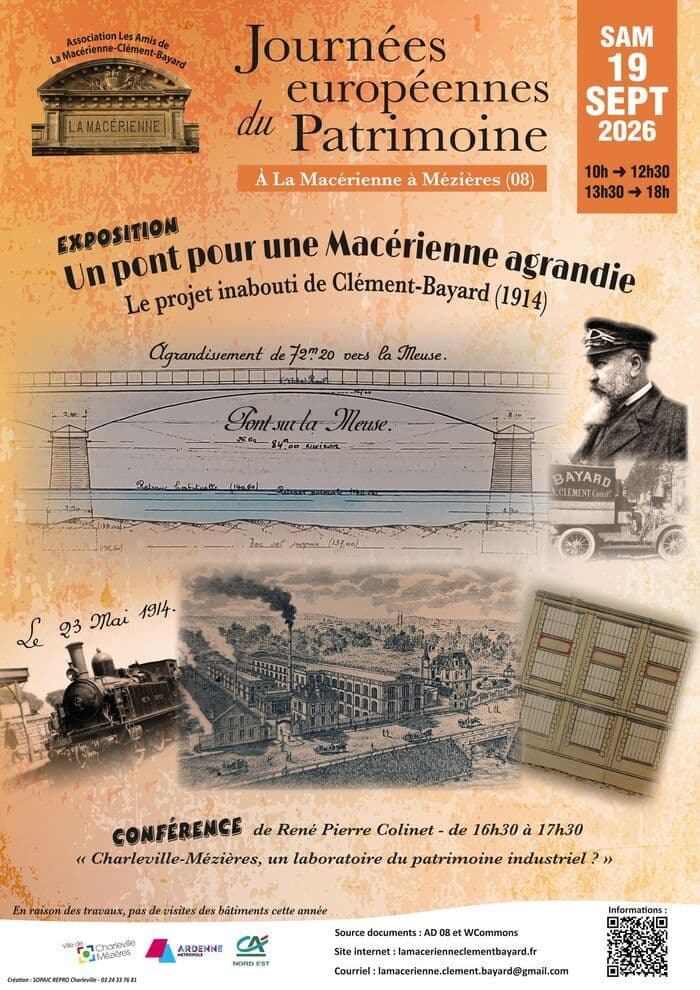 La ligne électrique enterrée reliant les Turbines Clément (Mazarin) et
La Macérienne (1904). · photo 1