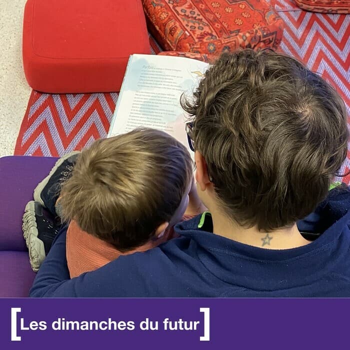 Espace de lecture: Des histoires pour pe(a)nser le futur. · photo 1