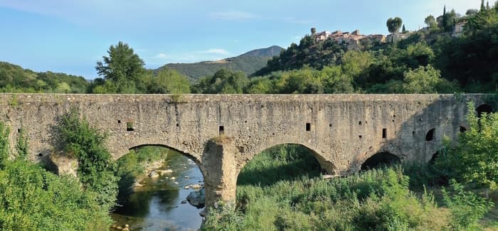 Visite guidée du pont-aqueduc d'Ansignan · photo 1