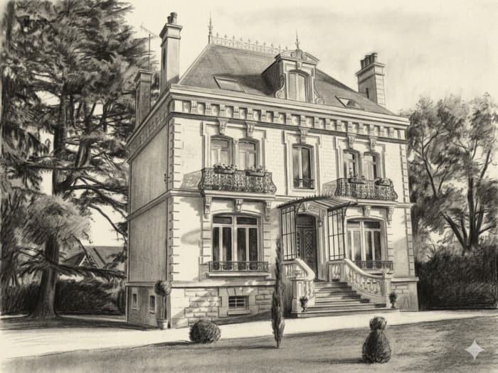 Visite guidée : la Papeterie de l'Epte en image, l'ancienne Villa Hervé · photo 1